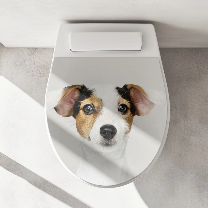 WC-Deckel Aufkleber Jack Russell Terrier Artikelbild 1
