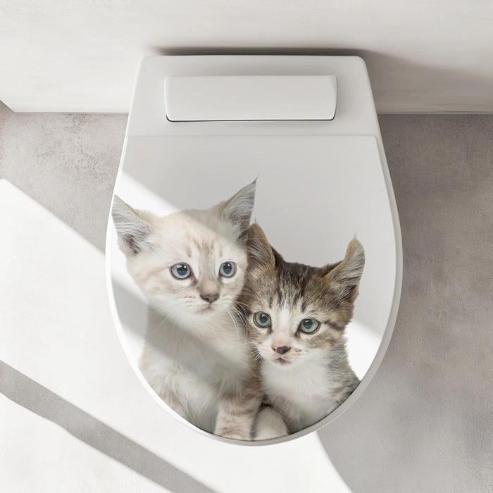 WC-Deckel Aufkleber Kittys Artikelbild 1