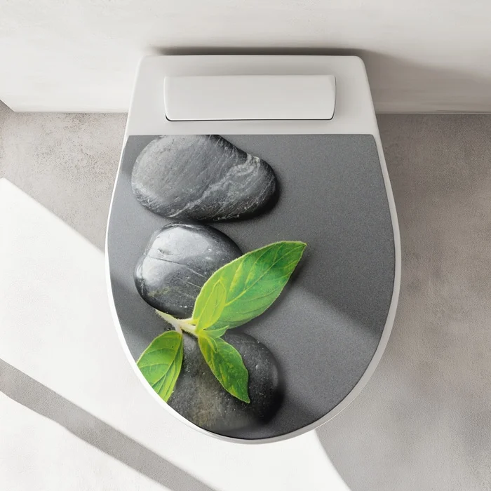 Wc-Deckel Aufkleber Spa & Stones Artikelbild 1