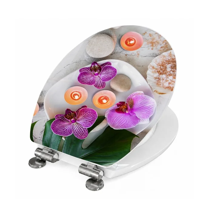 Wc-Deckel Aufkleber Orchis Artikelbild 2