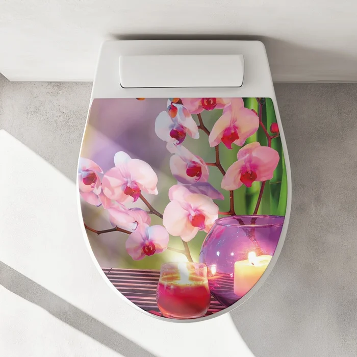 Wc-Deckel Aufkleber Rosea Lacus Artikelbild 1