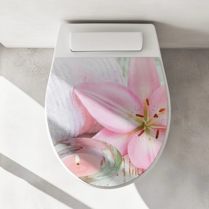 Wc-Deckel Aufkleber Wellness Candle Artikelbild 1