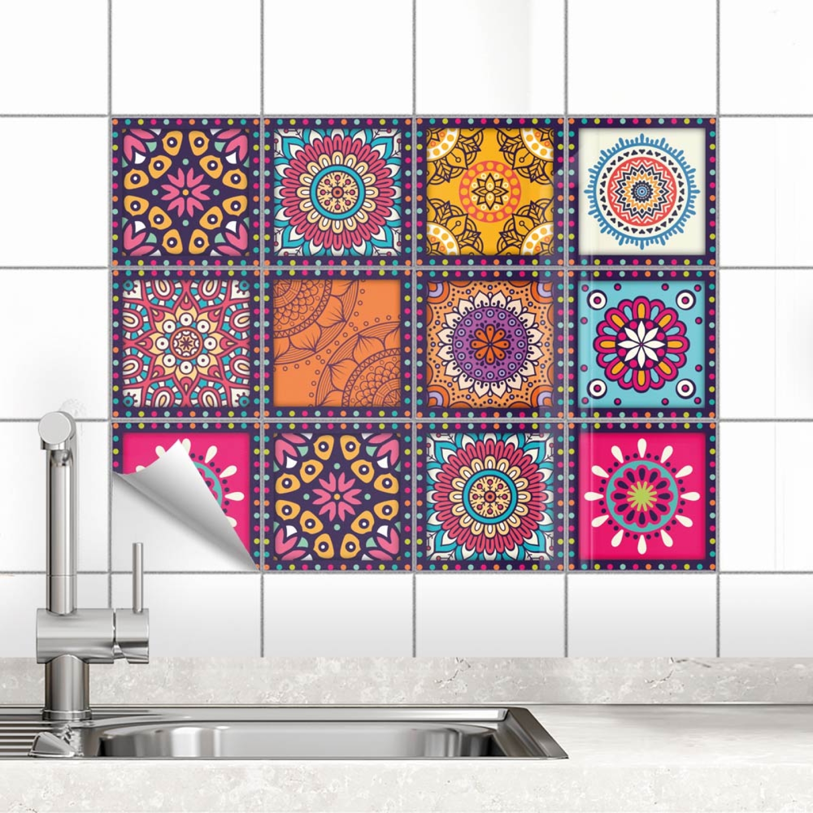 Fliesenaufkleber Mumbai Hauptbild