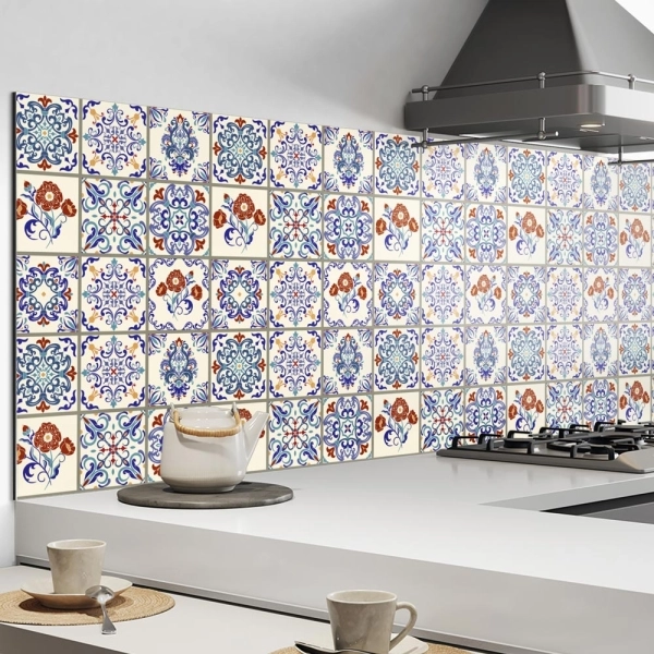 Küchenrückwand Aluverbund Azulejo Bild 2