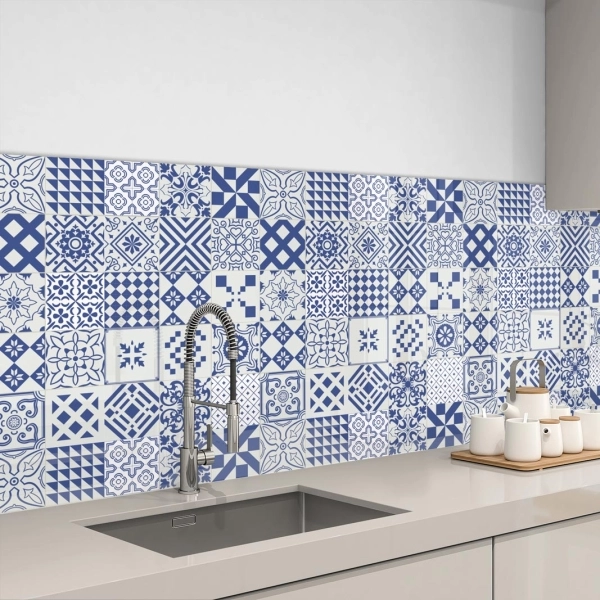 Küchenrückwand Aluverbund Blue Talavera Bild 3