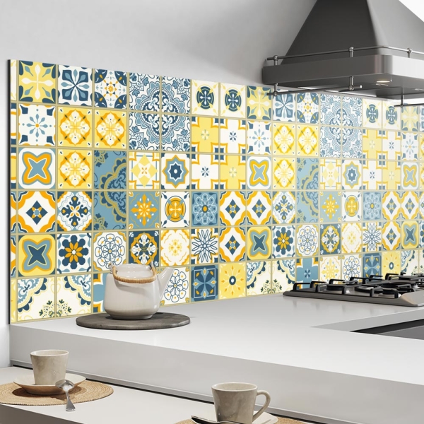 Küchenrückwand Aluverbund Desert Tiles Bild 2