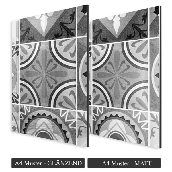 Küchenrückwand Aluverbund Maurian Tiles Grey Bild 4