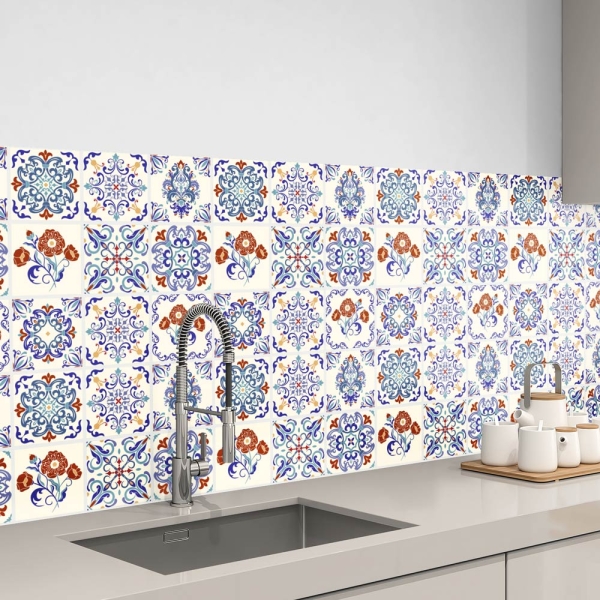 küchenrückwand folie Azulejo bild 1