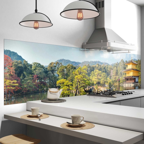 Küchenrückwand Folie Tempel Kyoto Bild 2