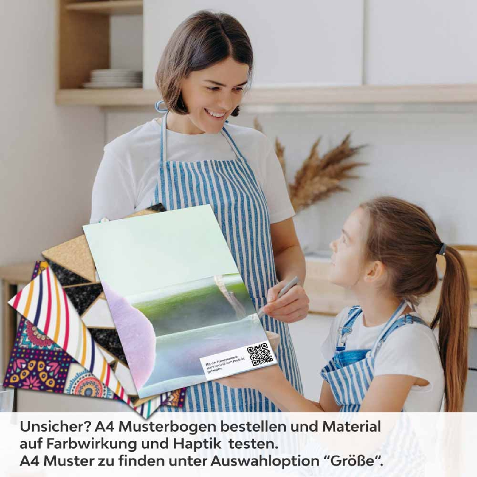 Küchenrückwand Folie Zen Garten A4 Muster