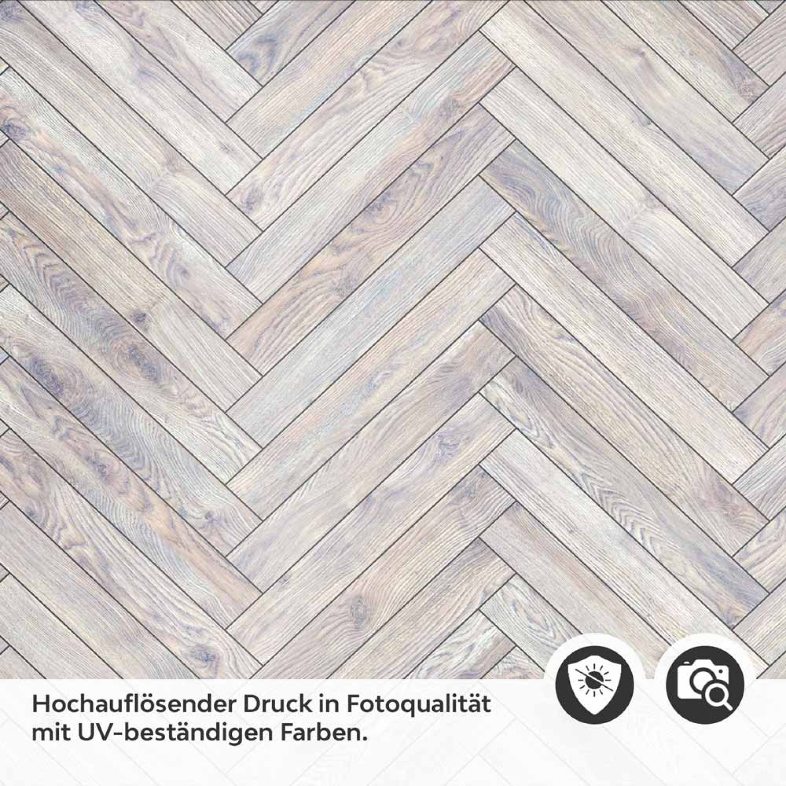 Küchenrückwand Folie Fischgräten Holzoptik Detailbild 2