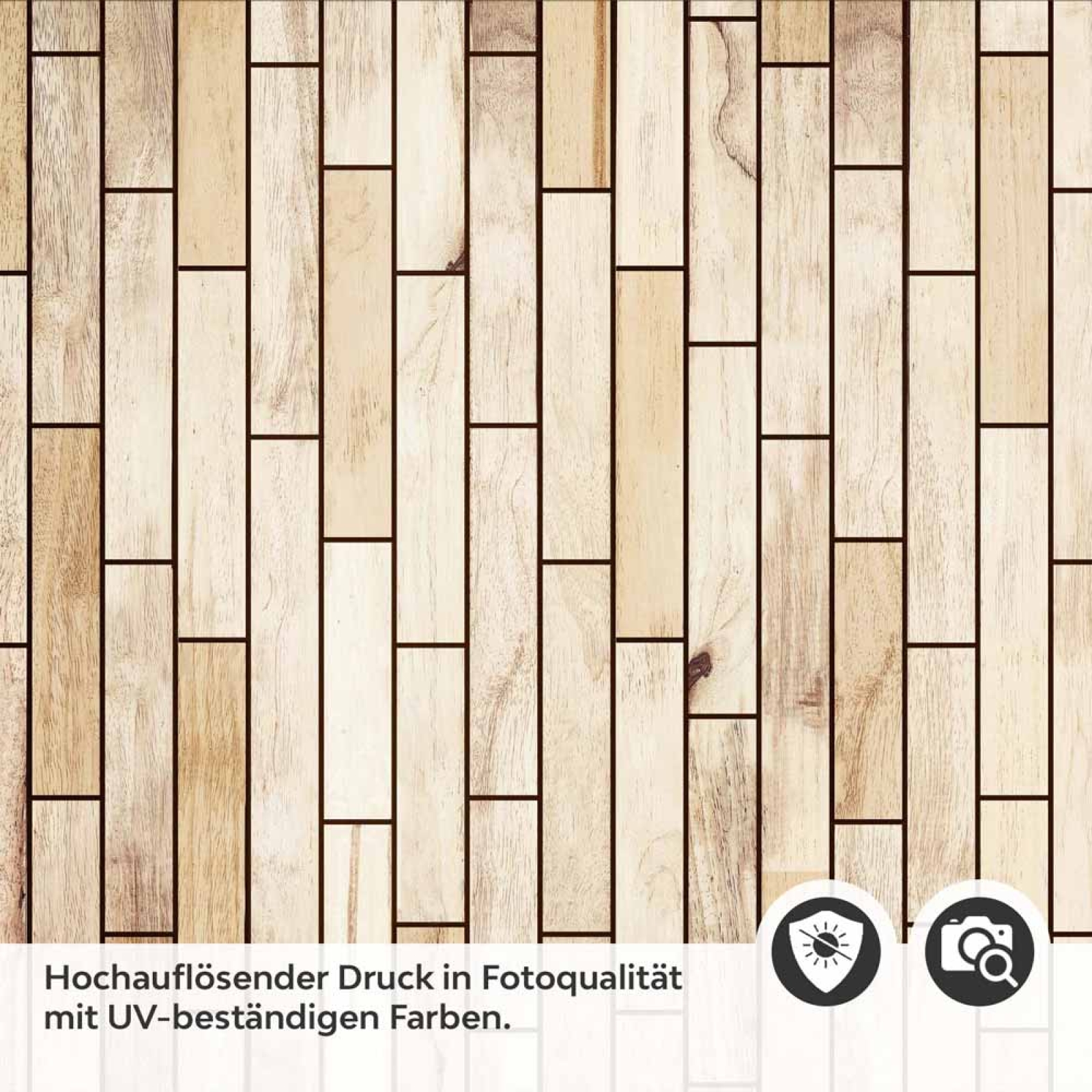 Küchenrückwand Folie Holzoptik Detailbild 2