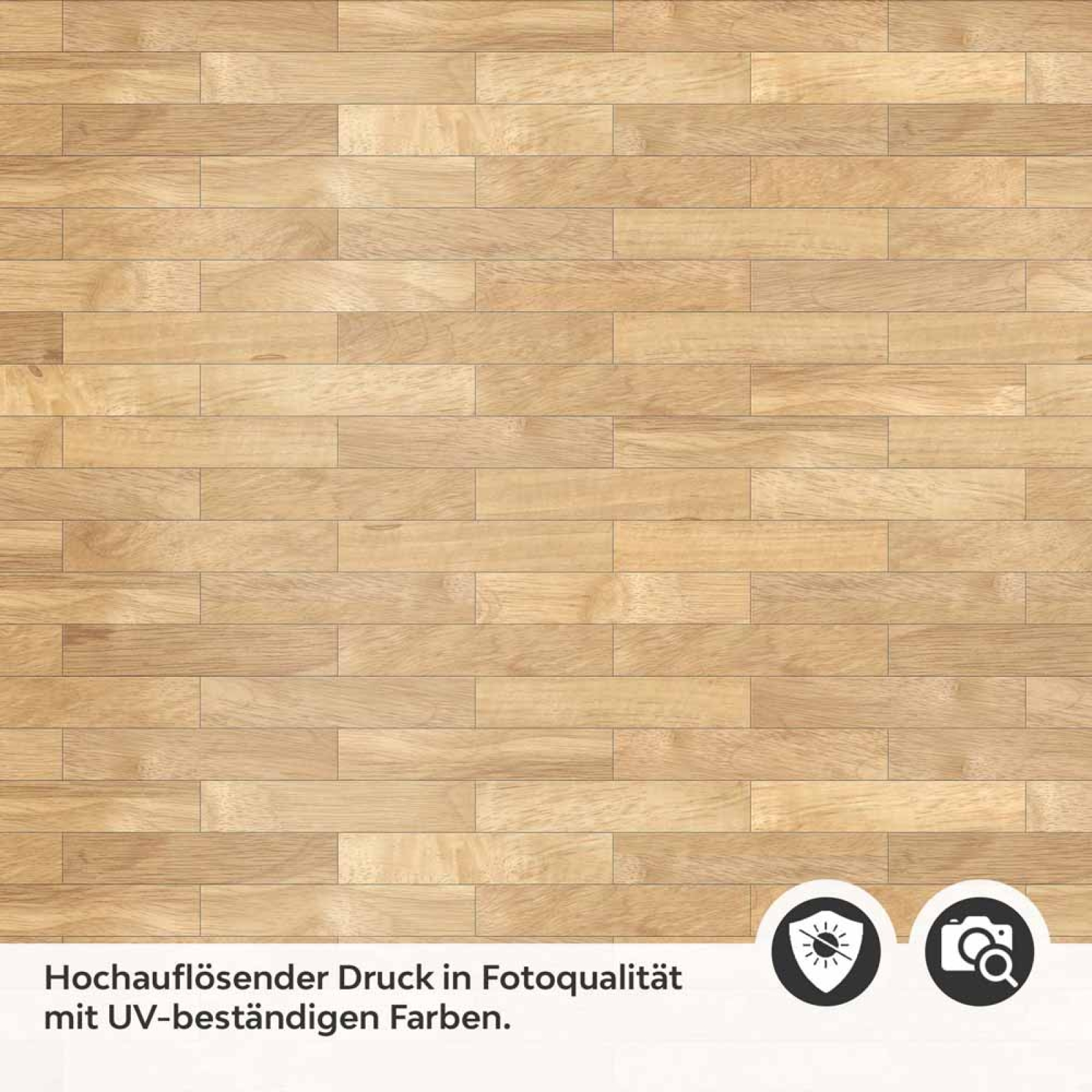 Küchenrückwand Folie Holzriemchen Holzoptik Detailbild 2