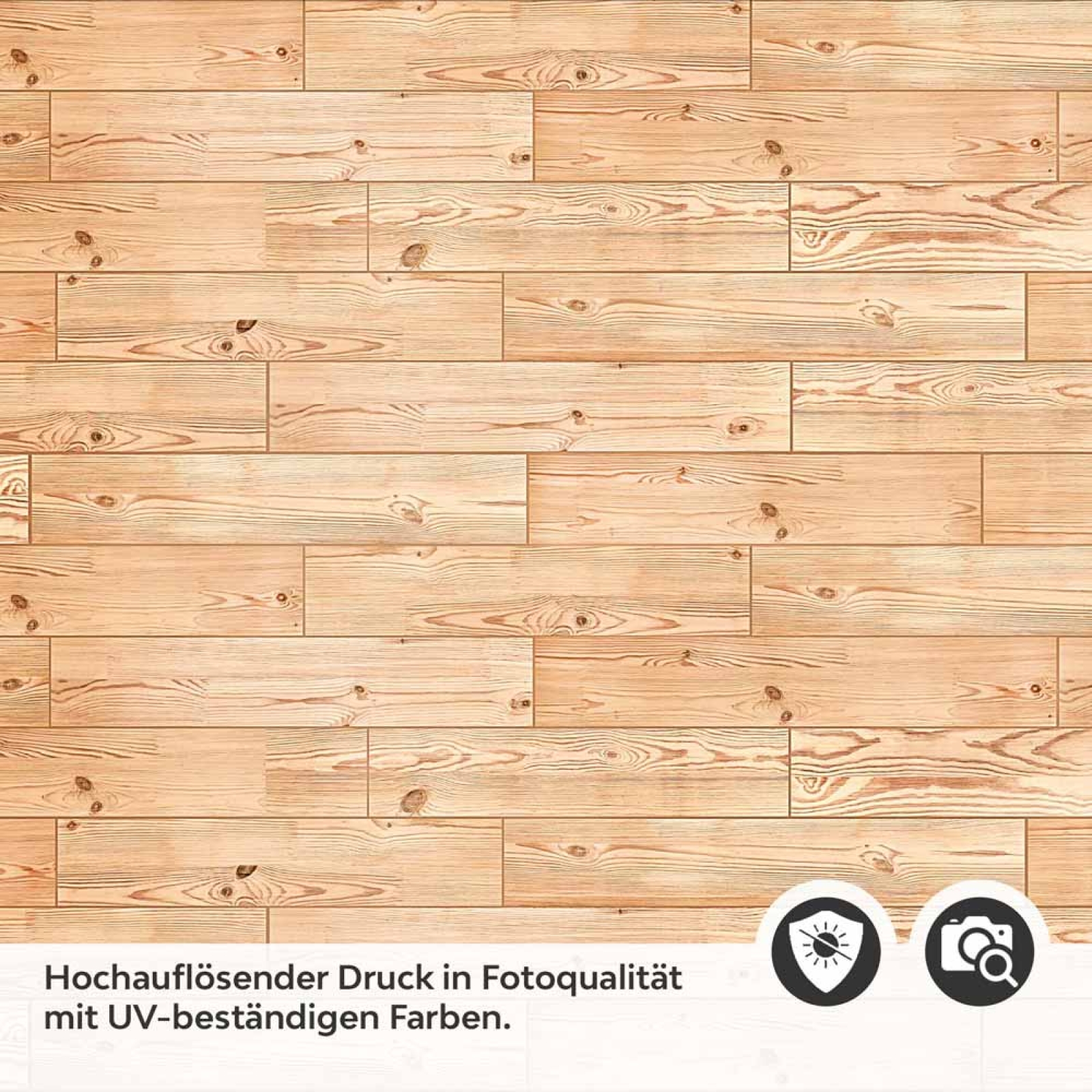 Küchenrückwand Folie Lärche Holzoptik Detailbild 2