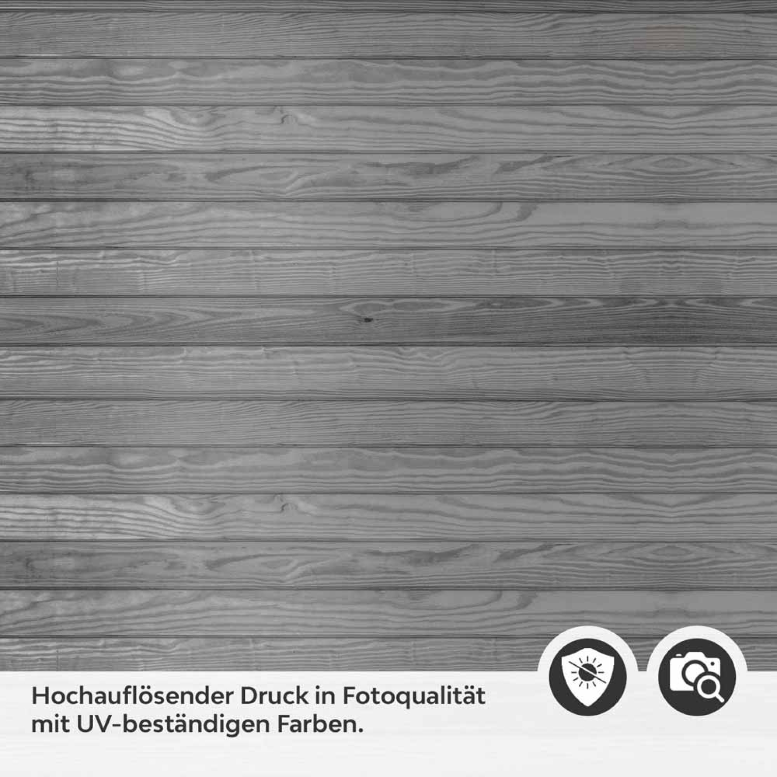 Küchenrückwand Folie elegante graue Holzimitation A4 Muster
