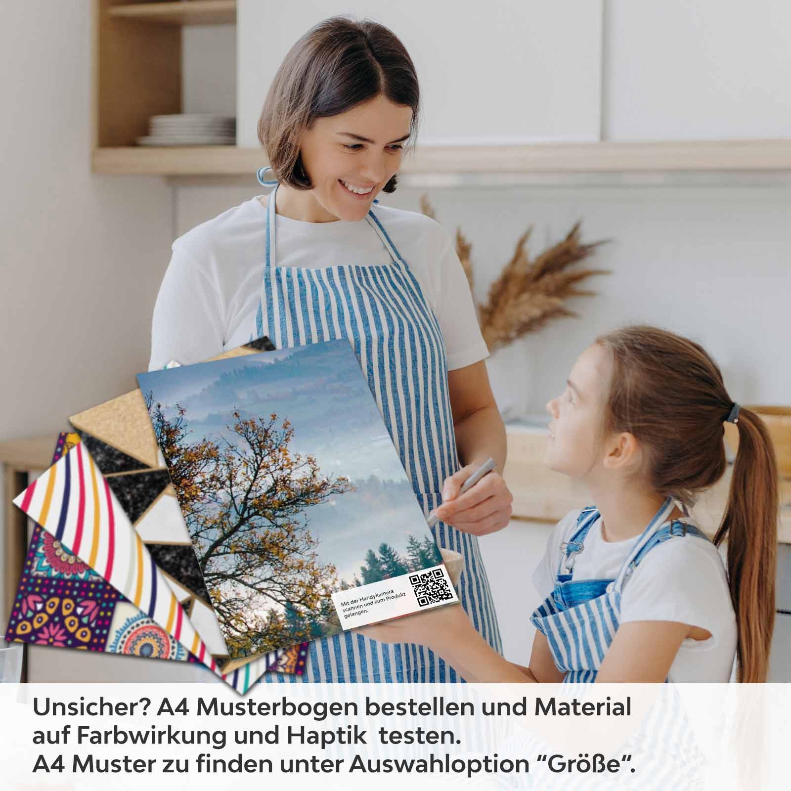 Küchenrückwand Folie Weide A4 Muster