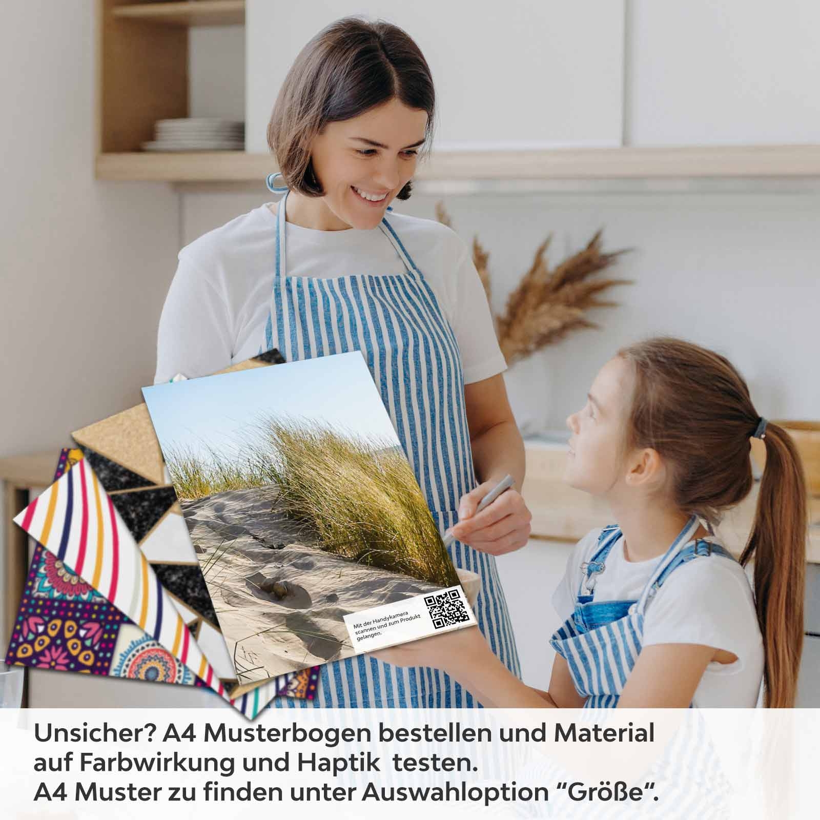 Küchenrückwand Folie Stranddüne A4 Muster