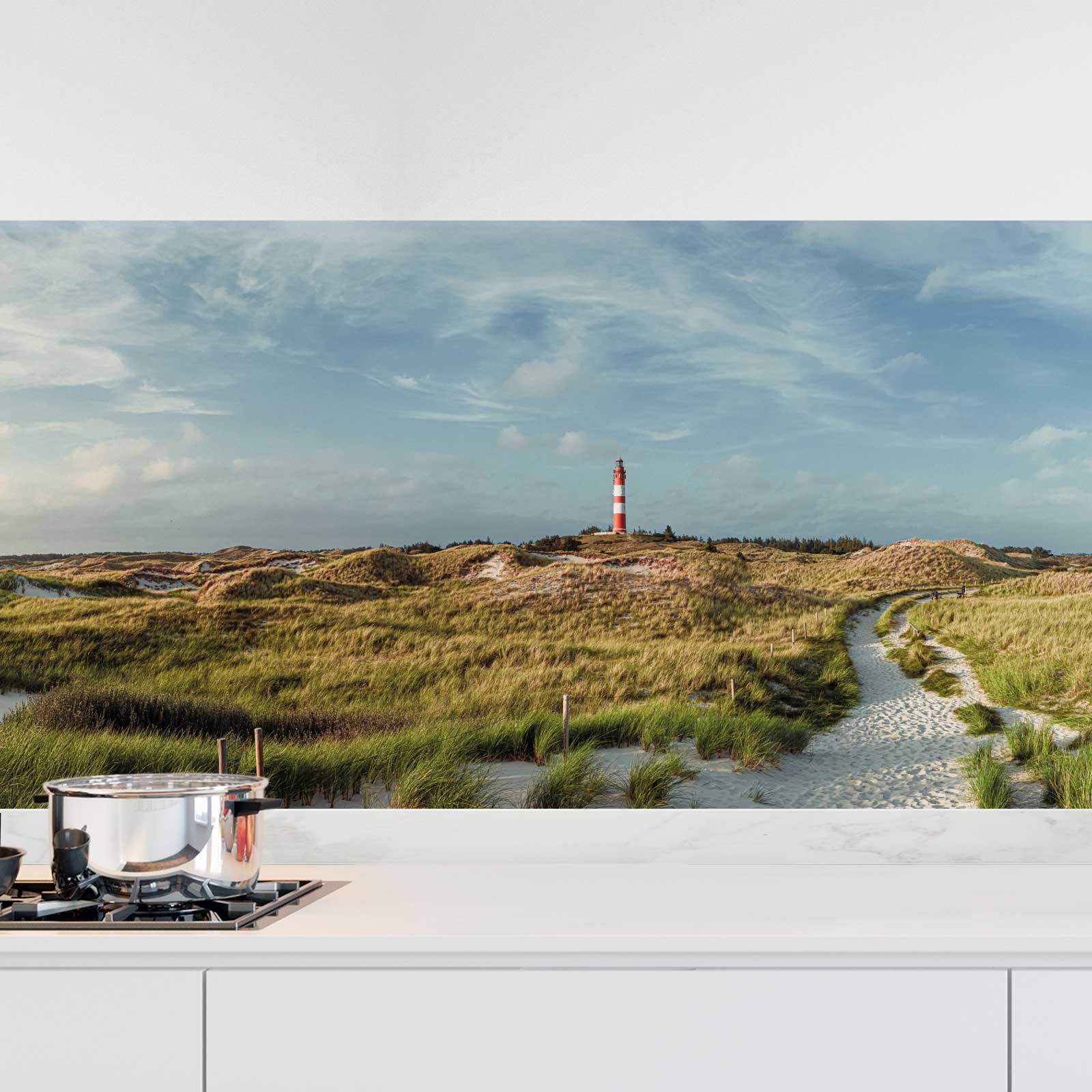 Küchenrückwand Folie Düne Nordsee Hauptbild 1