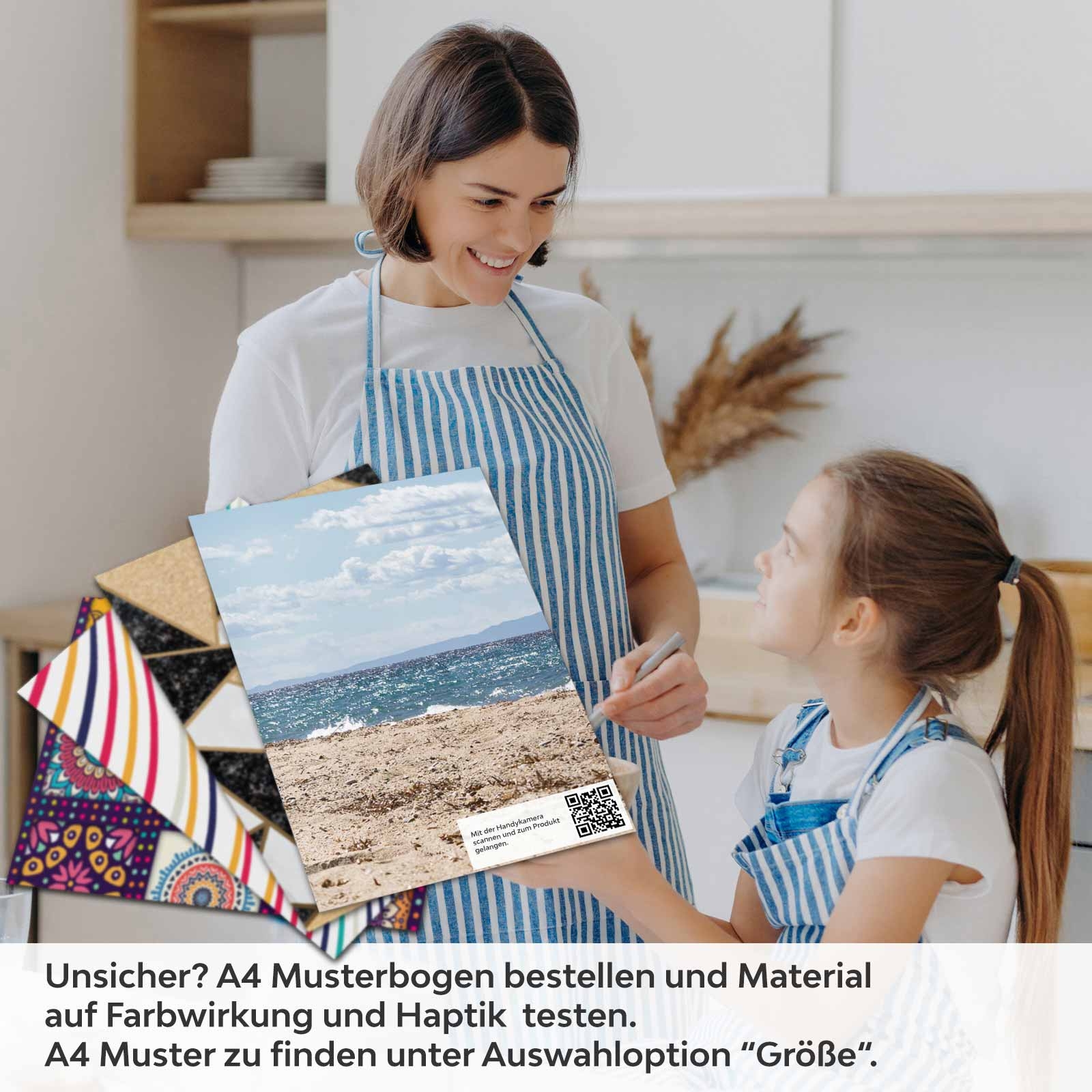 Küchenrückwand Folie naturnaher Strand A4 Muster
