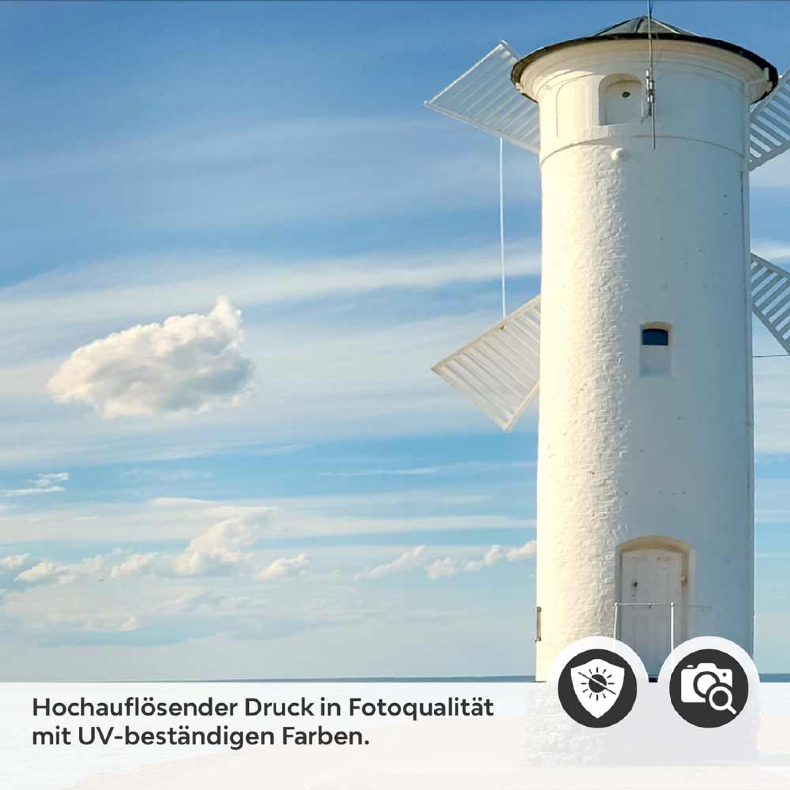 Küchenrückwand Folie Mühlenbake Detailbild 2