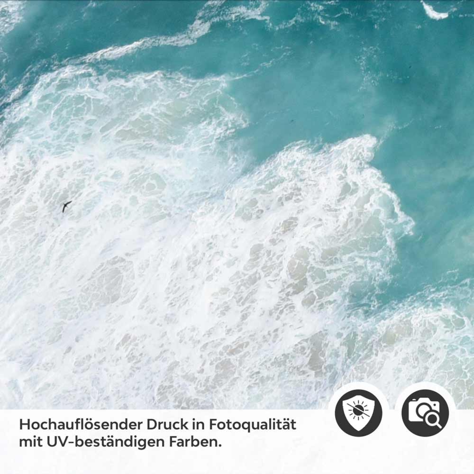 Küchenrückwand Folie Ozean Wellen Oberfläche Detailbild 2