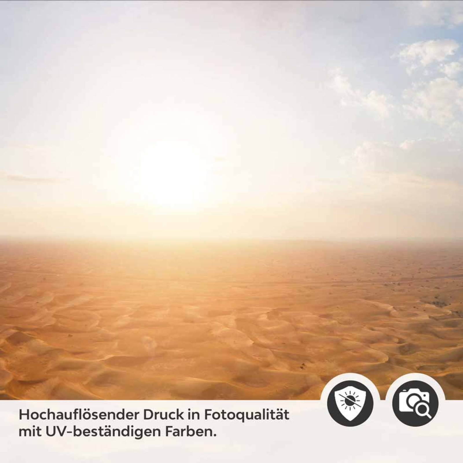 Küchenrückwand Folie Dünen in der Wüste Detailbild 2