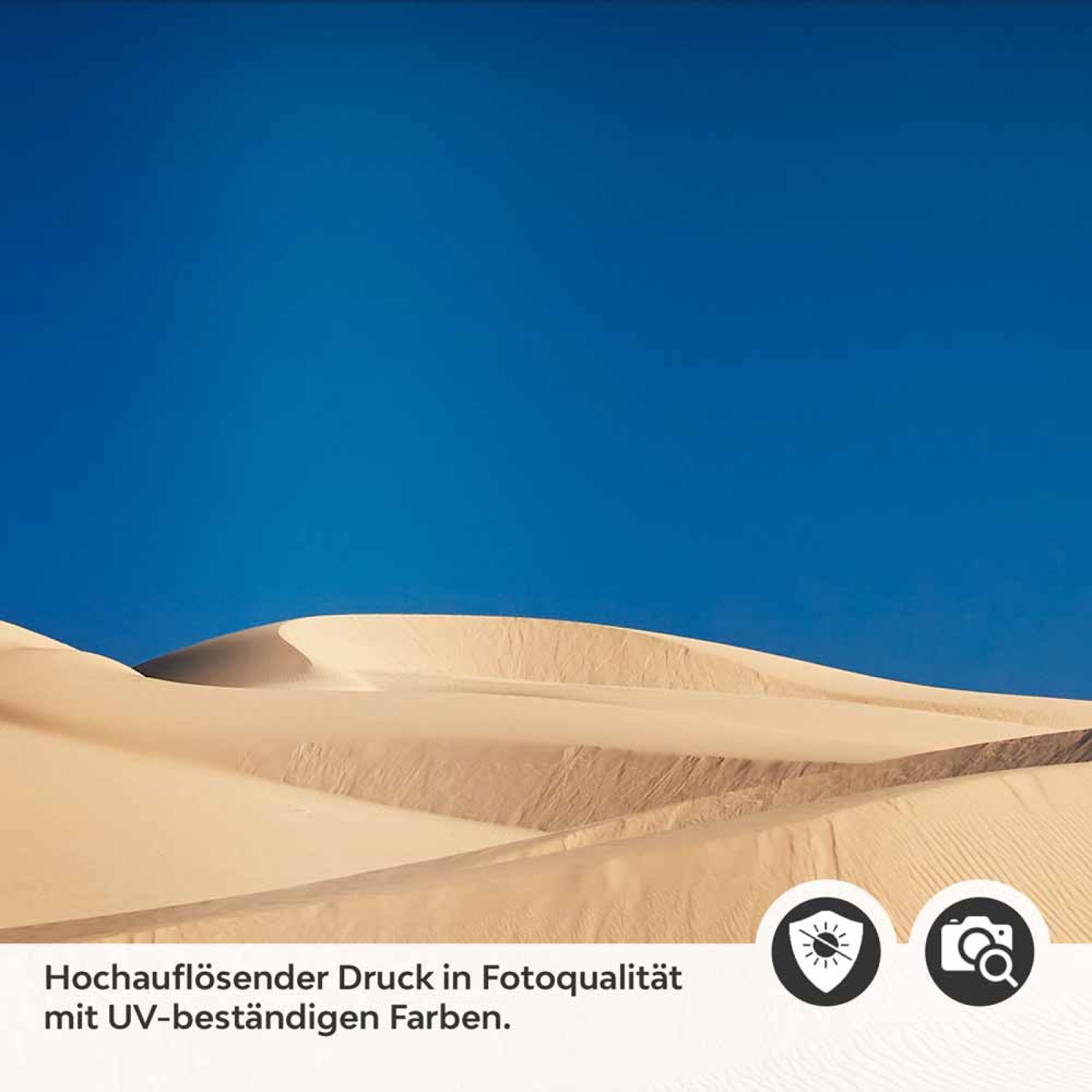 Küchenrückwand Folie goldene Wüstendünen Detailbild 2