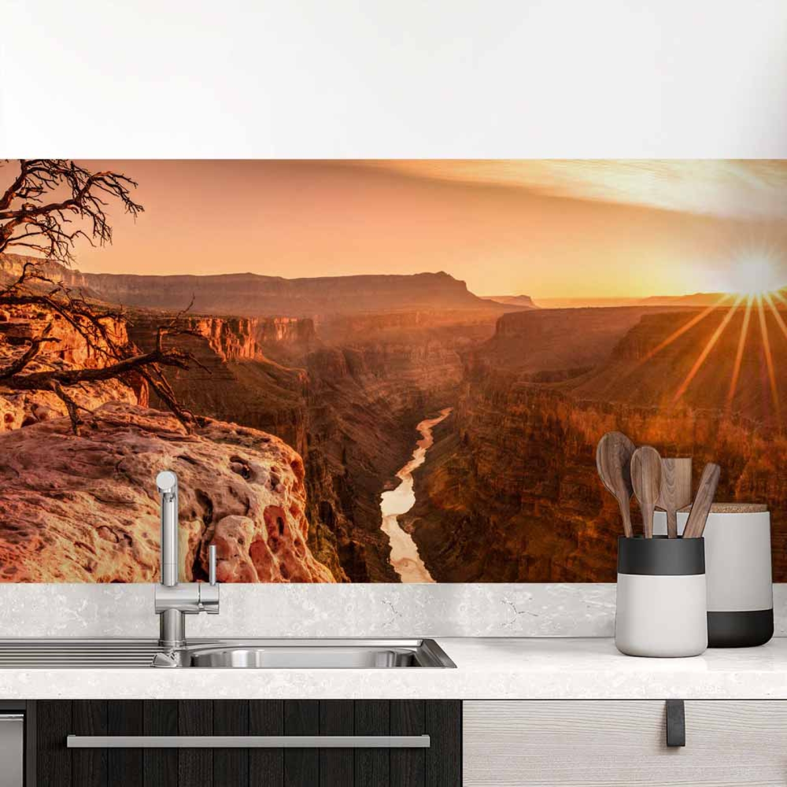 Küchenrückwand Folie Canyon Landschaft Hauptbild 1