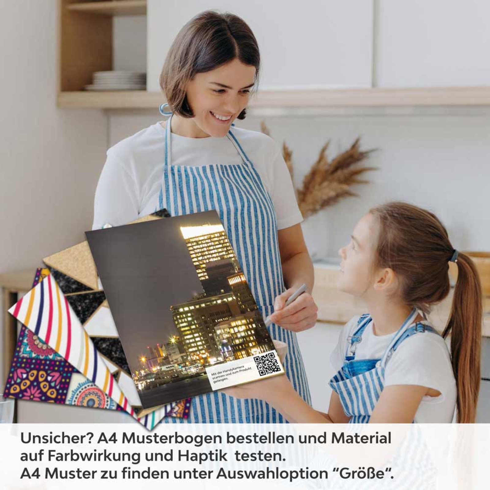 Küchenrückwand Folie Bostons Skyline bei Nacht A4 Muster