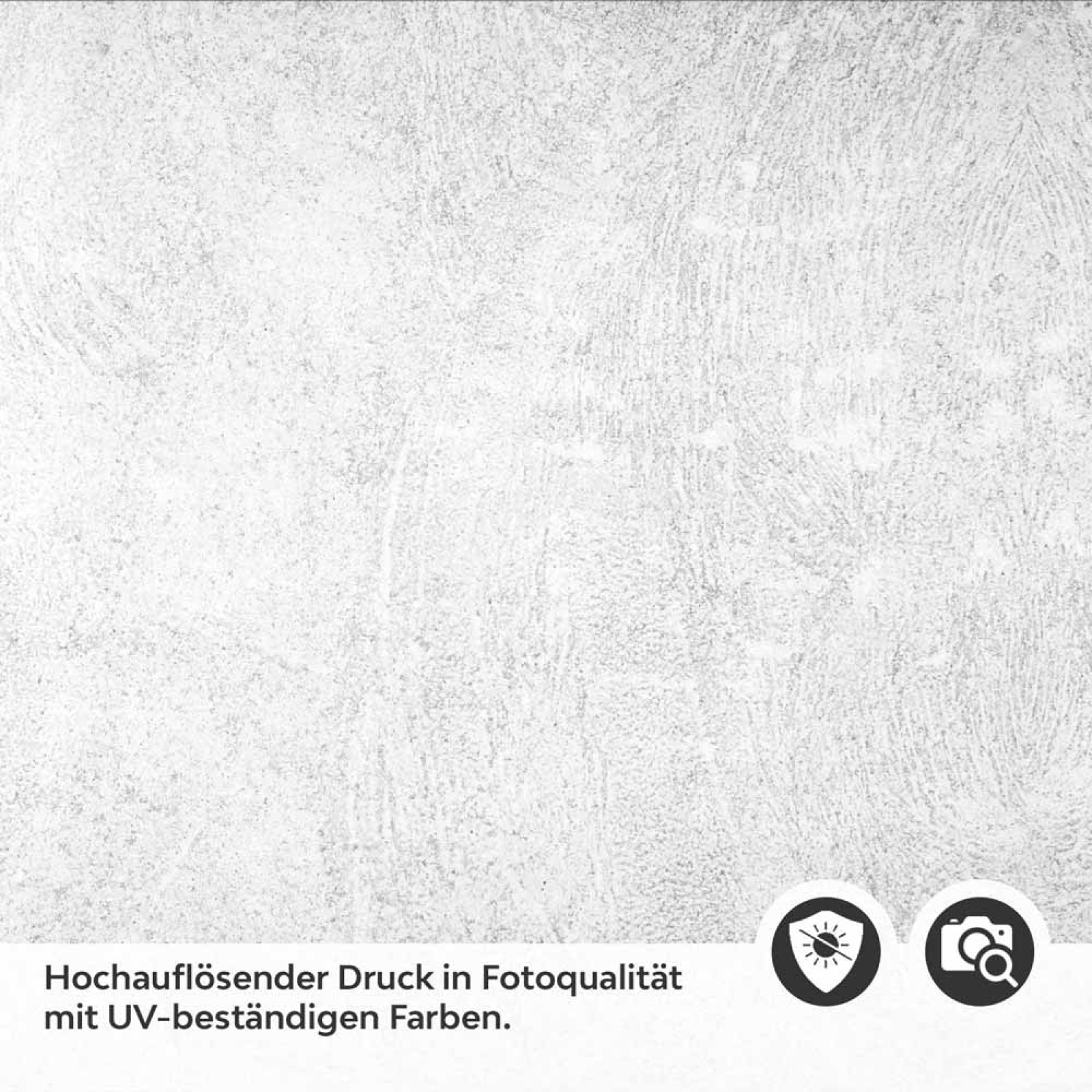 Küchenrückwand Folie Putzoptik - Schlichte Ästhetik mit Weißer Putzstruktur Detailbild 2