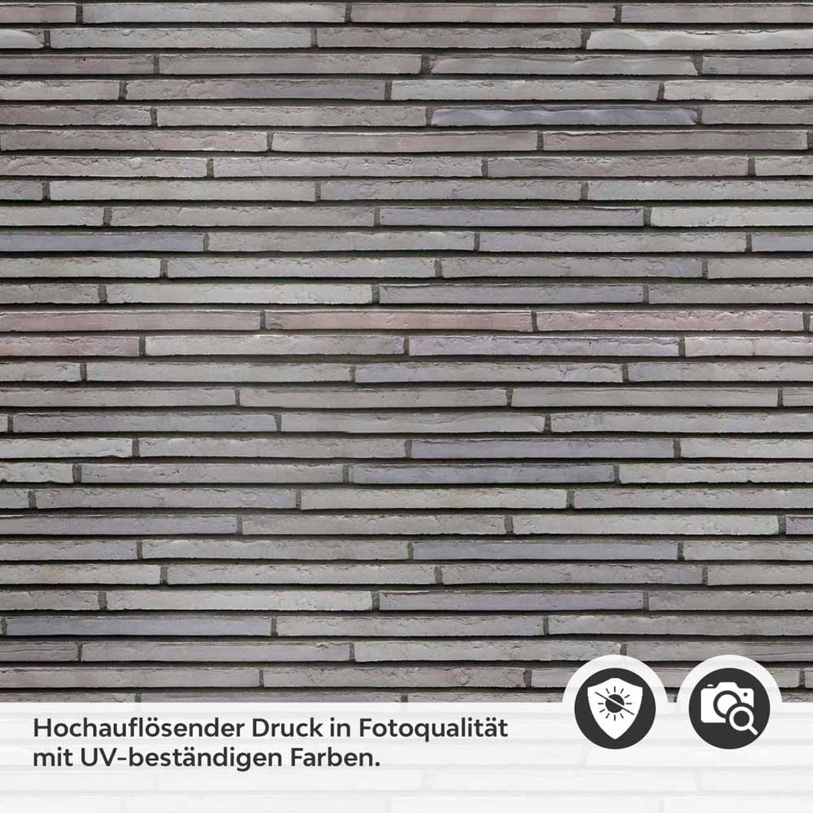 Küchenrückwand Folie Horizontale Schiefersteine Detailbild 2