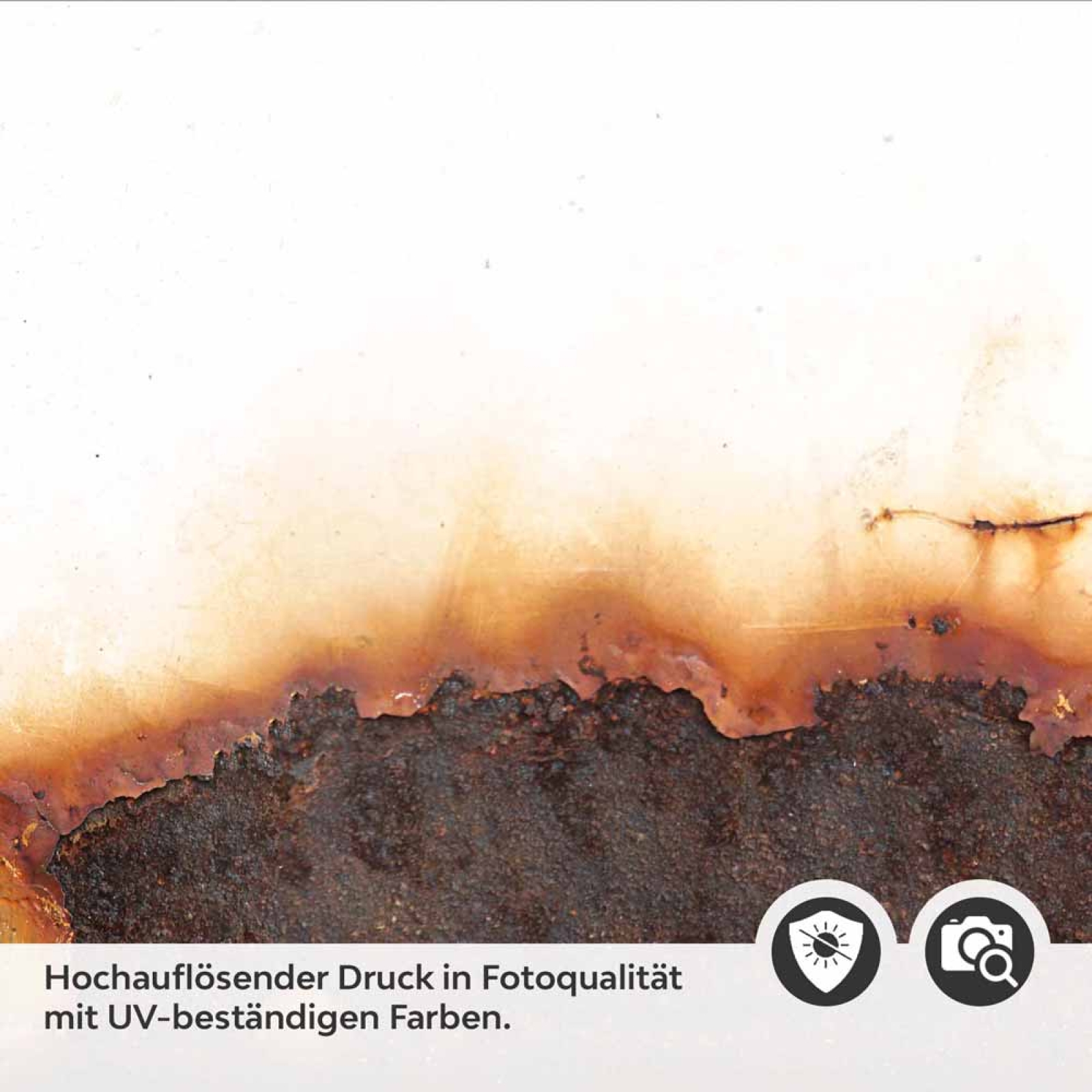 Küchenrückwand Folie Rostoptik - Industrielles Design für moderne Küchen Detailbild 2