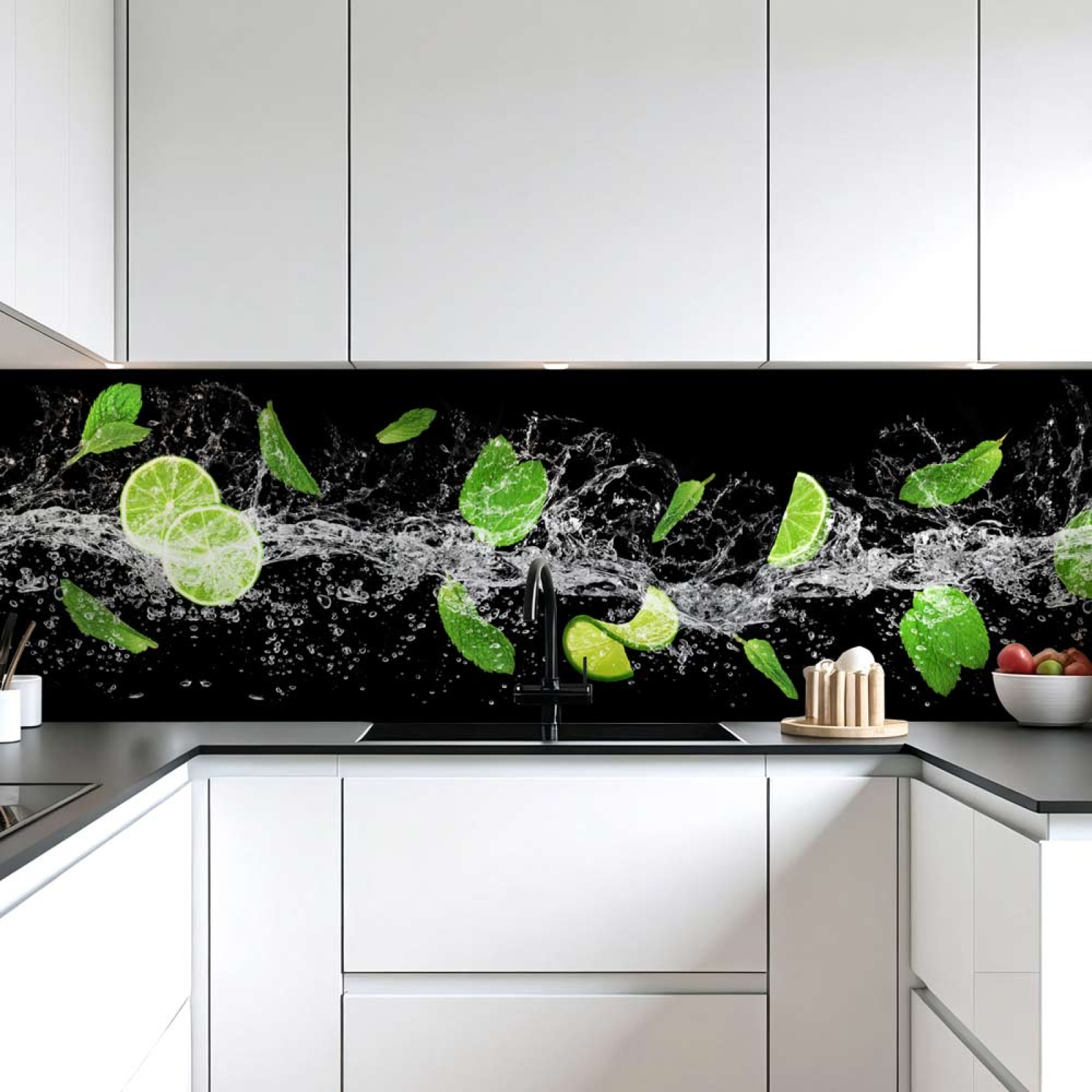 Küchenrückwand Platte Zitrusfrüchte Splash Hauptbild 1
