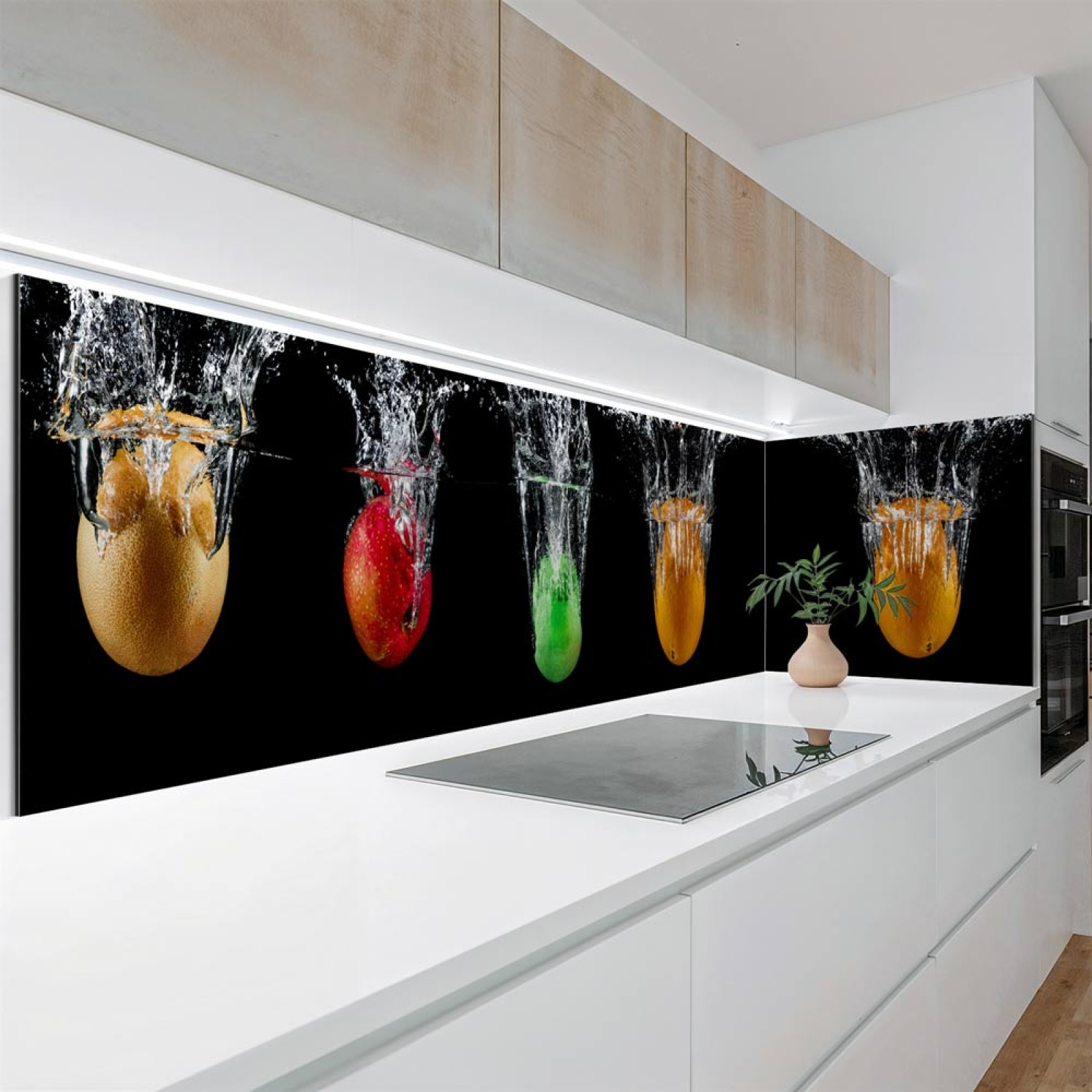 Küchenrückwand Platte Bunte Äpfel Artikelbild 1