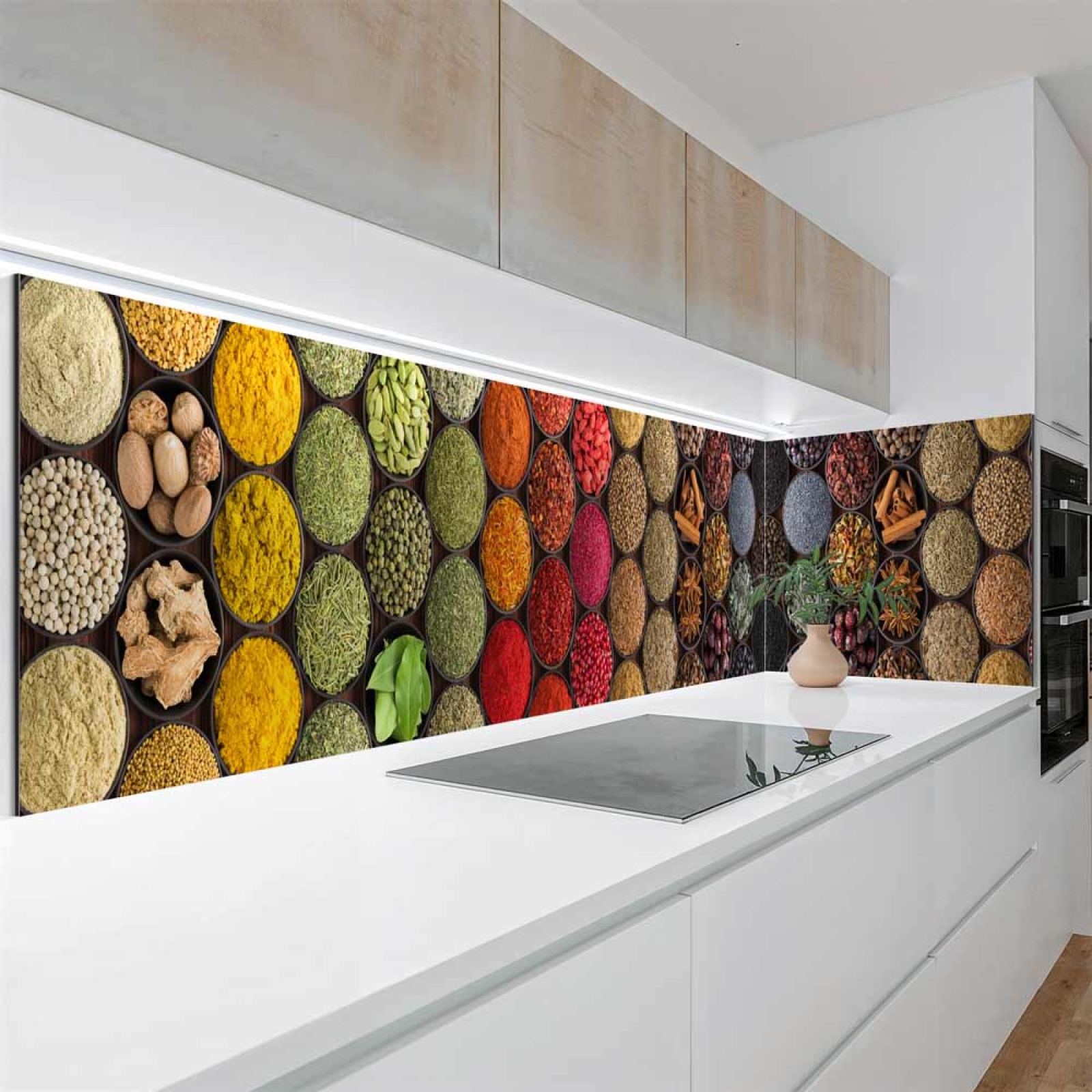 Küchenrückwand Platte Bunte Gewürzvielfalt Artikelbild 2