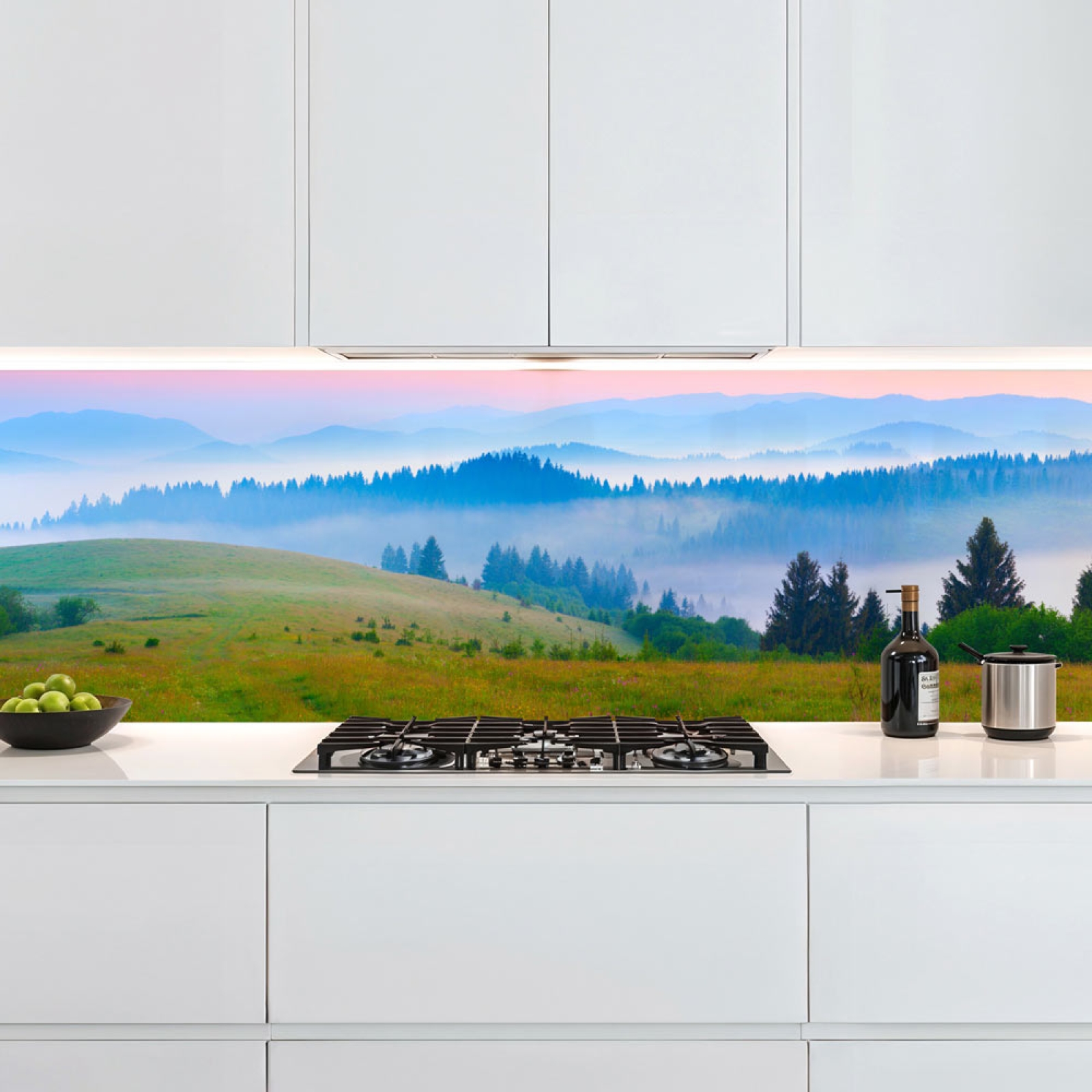 Küchenrückwand Platte Hügellandschaft Artikelbild 2