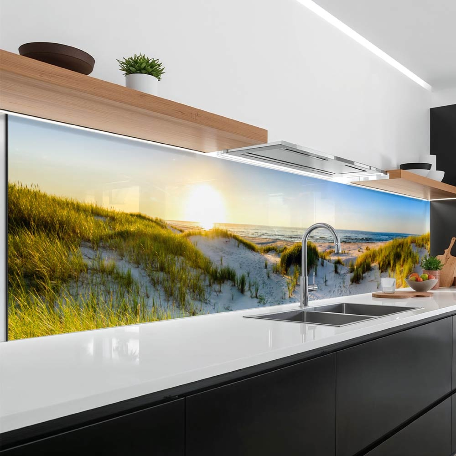 Küchenrückwand Platte Düne am Meer Artikelbild 1