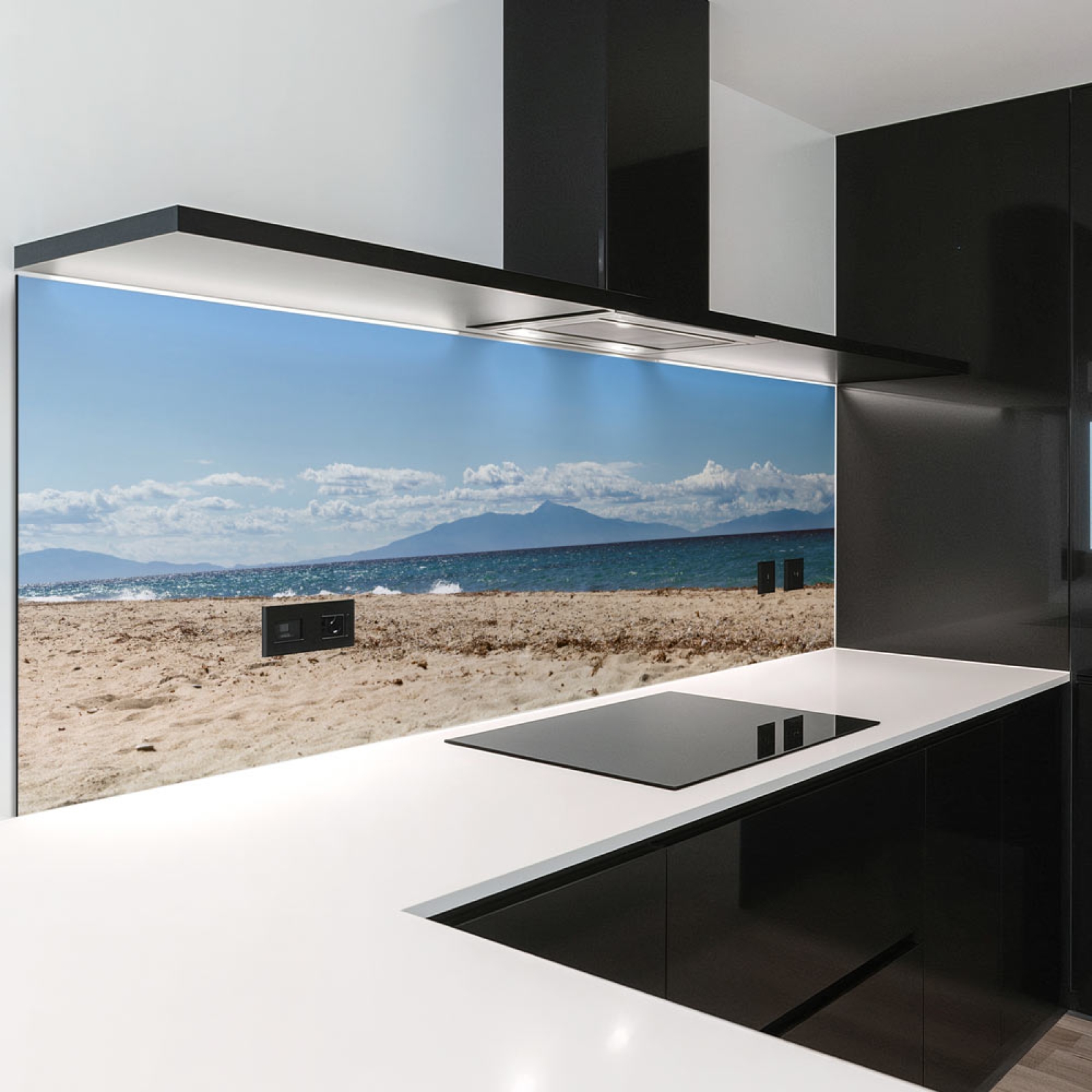 Küchenrückwand Platte Naturnaher Strand Artikelbild 2