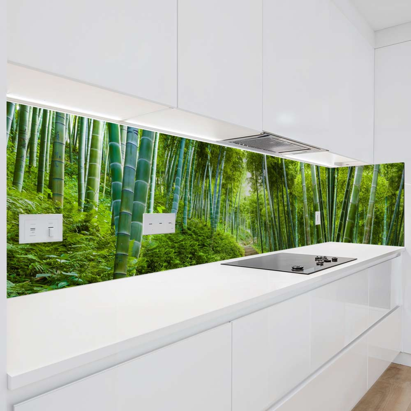 Küchenrückwand Platte Bambuswald Fernöstliches Flair Artikelbild 1