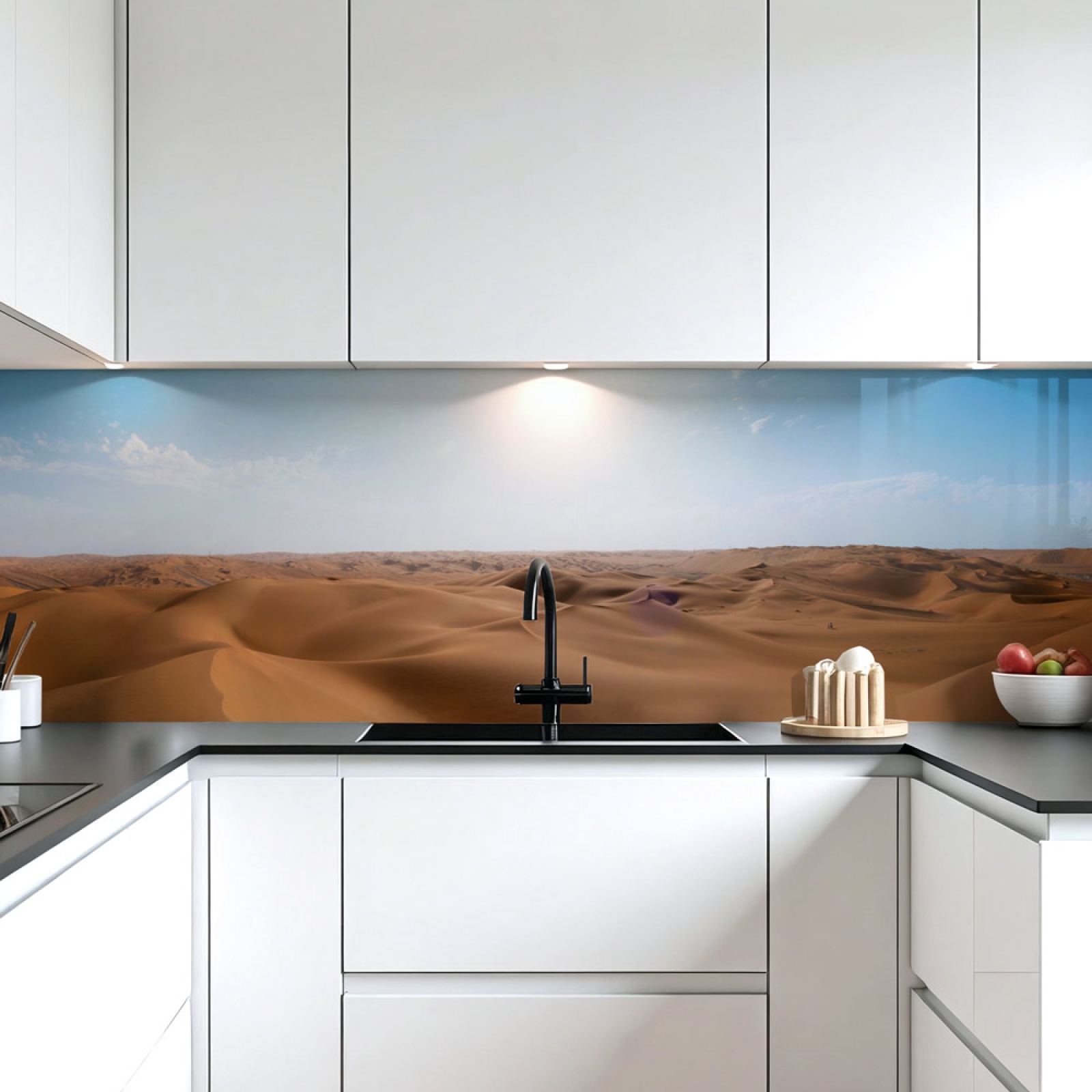 Küchenrückwand Platte Unendliches Dünenmeer Artikelbild 2