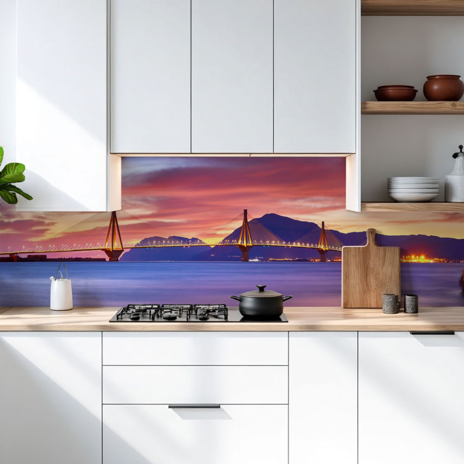 Küchenrückwand Platte Brücke zwischen Inseln Hauptbild 1