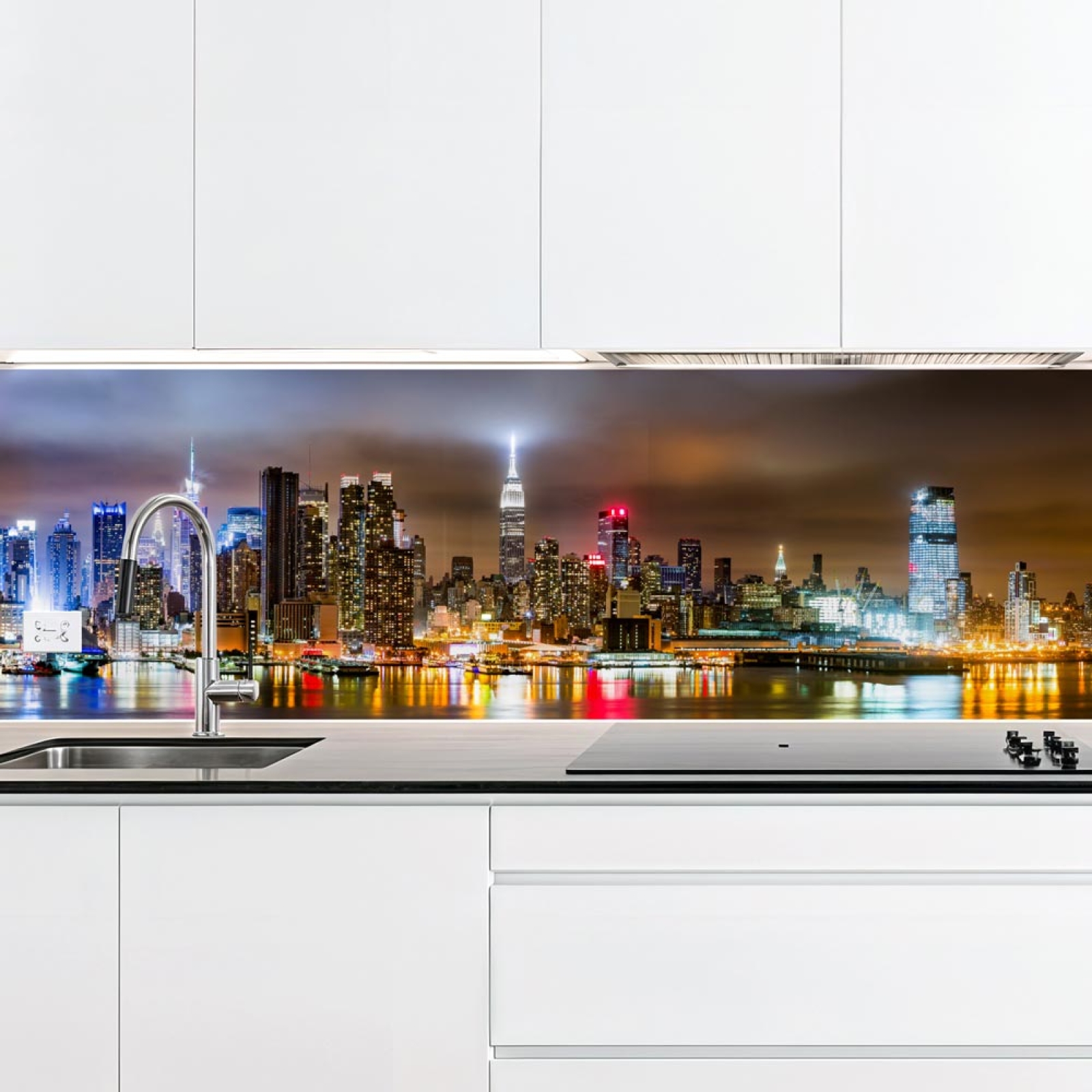 Küchenrückwand Platte Hafenblick auf NY Artikelbild 1
