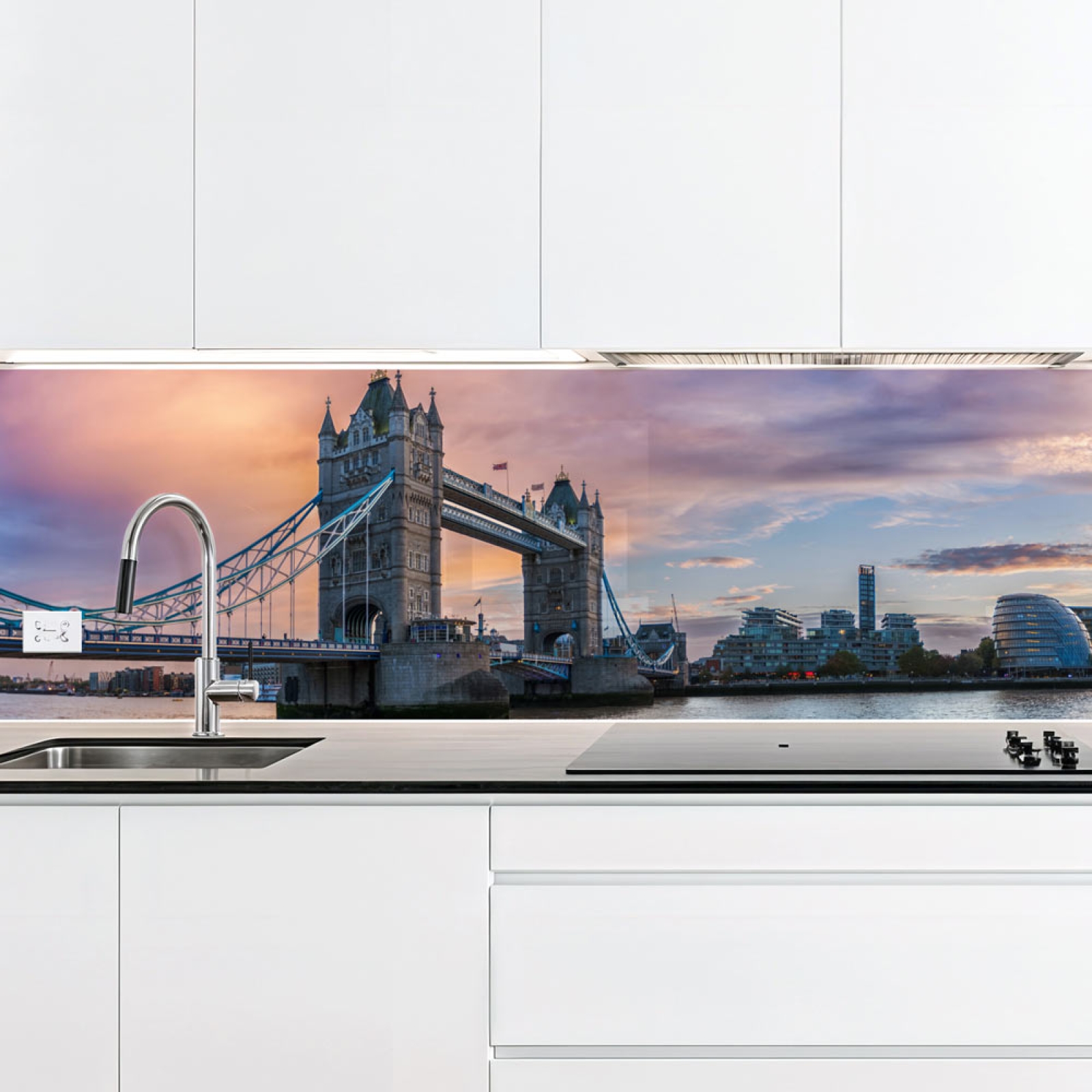 Küchenrückwand Platte Berüchtigte Brücke Englands Artikelbild 1