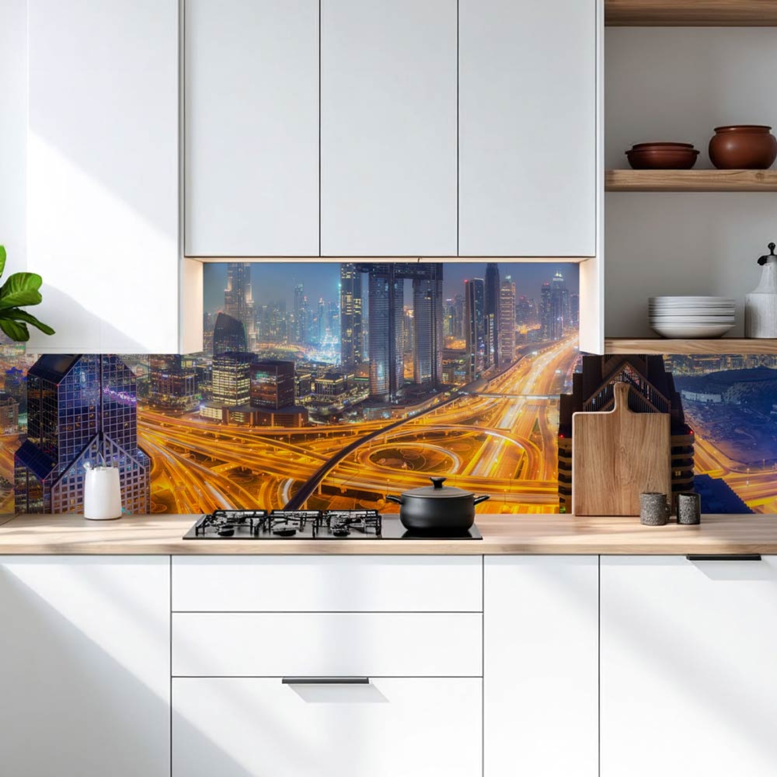 Küchenrückwand Platte Big City Traffic Artikelbild 2