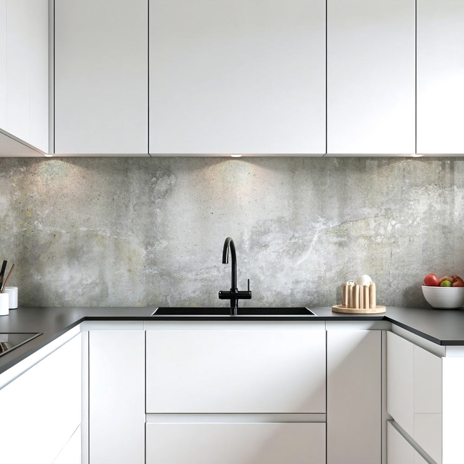 Küchenrückwand Platte Betonwand Industrial Artikelbild 1