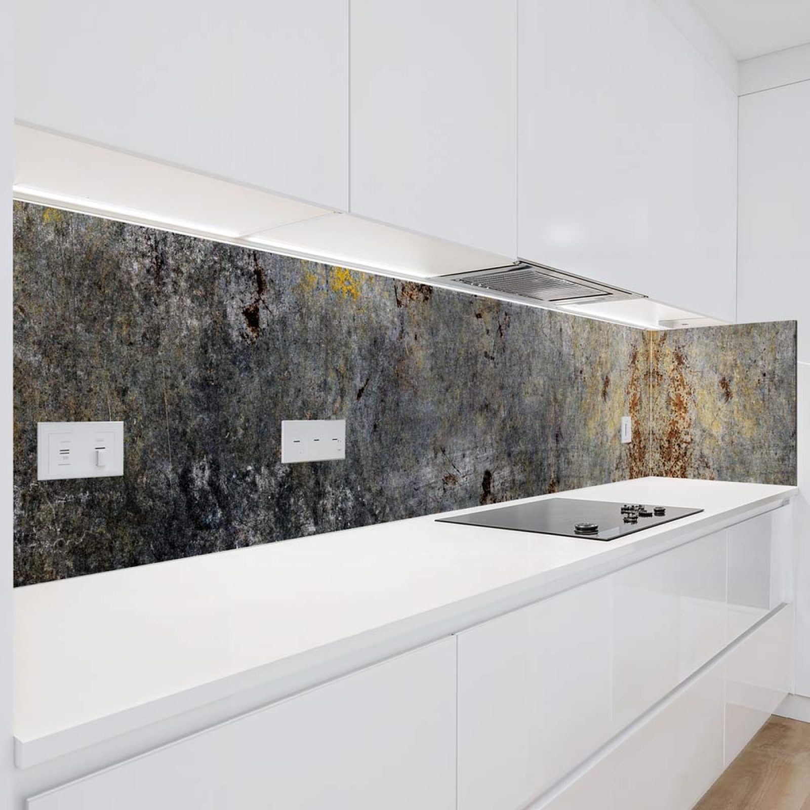 Küchenrückwand Platte Industriebeton mit Rostflecken Artikelbild 2