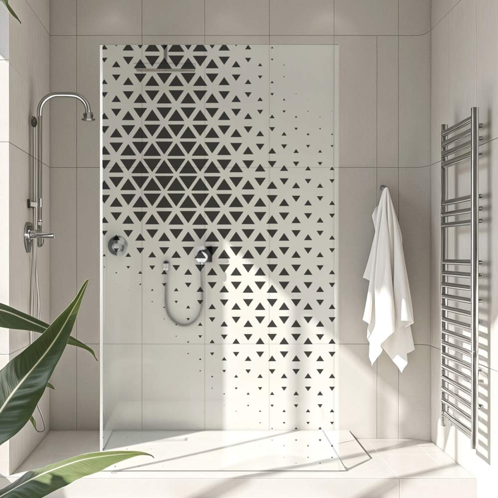 Sichtschutzfolie Dusche Spectre