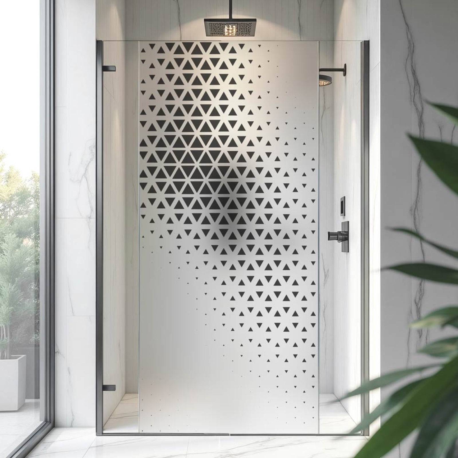 Sichtschutzfolie Dusche Spectre