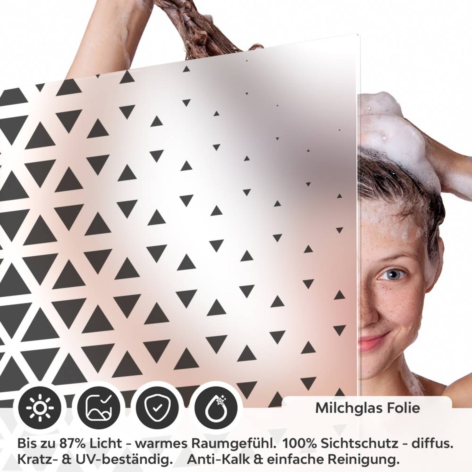 Sichtschutzfolie Dusche Spectre