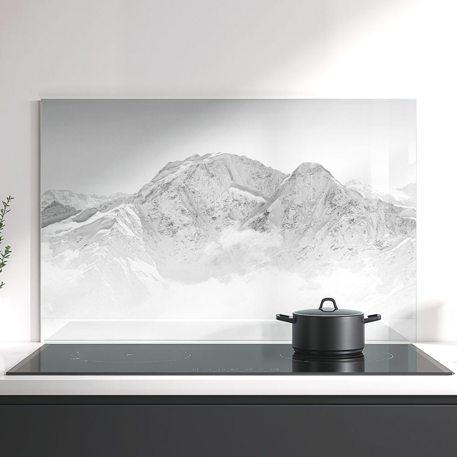 Spritzschutz Küche Weiße Berge Artikelbild 1